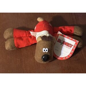 Hallmark 1986 Rodney And Friends Randy Reindeer Plush Christmas Burger King